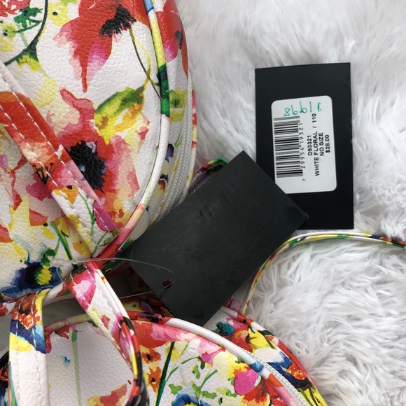 FLASH SALE  🖤🖤 FLORAL PRINT TRENDY BACKPACK - Picture 10 of 10